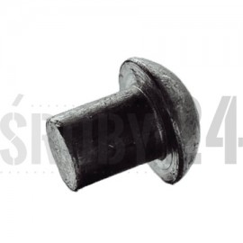 Nit pełny z łbem kulistym DIN 660/124 Bez Pokrycia