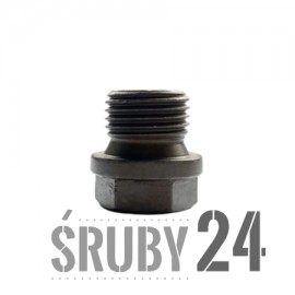 Korek gwint. z łbem. sześć. koł. DIN 910 BP