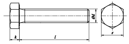 Śruba DIN 961 kl.10.9 Bez Pokrycia M8-M20