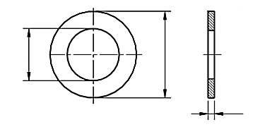 Podkładka 200HV DIN 125A TZN M54-M98